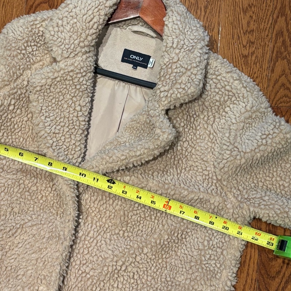 Only Tan Fall Teddy Jacket - Picture 7 of 10